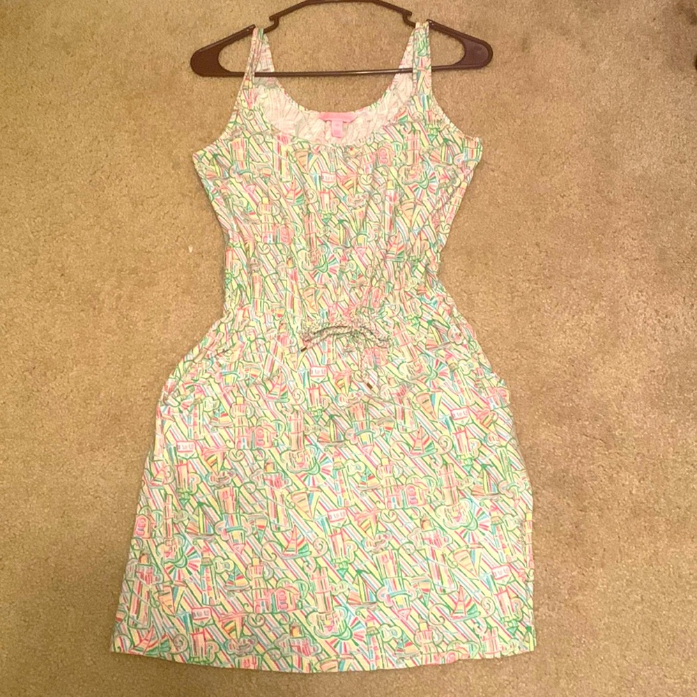 Lilly Pulitzer cotton lighthouse dress, XS